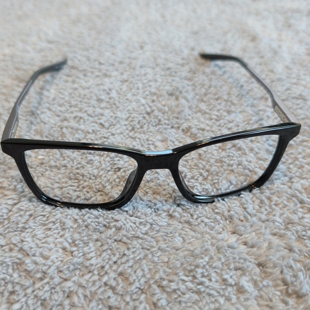 Nike Eyeglasses Frames Only, NIKE 7286 001, 54-17-140, Black And Gray, EUC